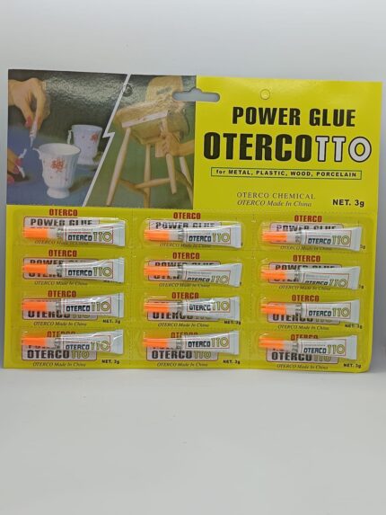 Pack pegamento universal madera metal plástico porcelana X 12