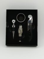 set de vino 4 piezas sacacorchos y accesorios para vino