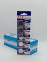 Pila batería lithium Cr2032 pack de 5 unidades 3v