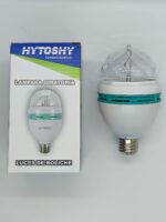 Lampara led giratoria 3w rgb foco colores boliche veoquiero rgb