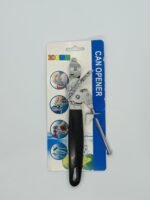 Abrelatas de acero inoxidable con destapador