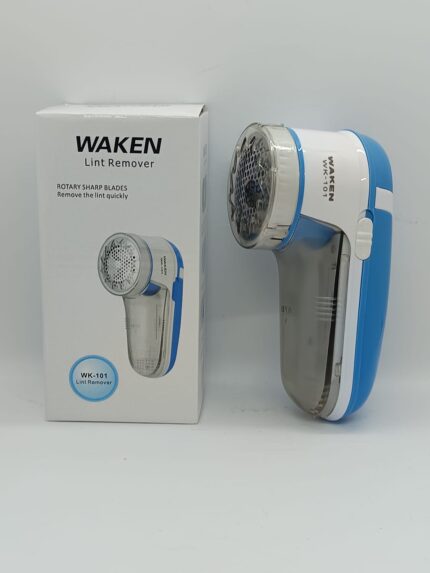 Quitapelusas portátil Waken Wk-101 blanco recortado tela ropa pilas