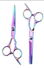 Set tijera profesional para corte de pelo con color - 图片 2