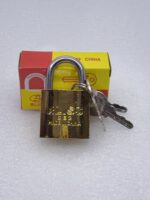 Candado cofres lockers bronceado 25mm reforzado 3 llaves - 图片 2