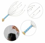Masajeador de cabeza alambre reduce stress dolor tension - 图片 3
