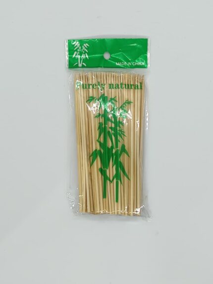 Palitos brochette madera bambú 15cm