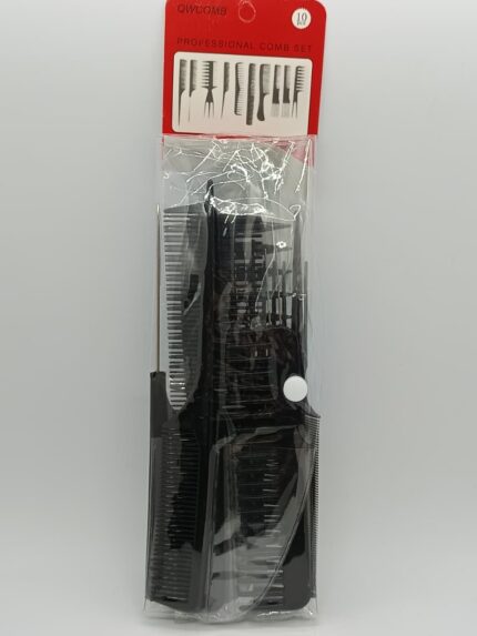 Juego de peines peluquería profesional set de 10 unidades