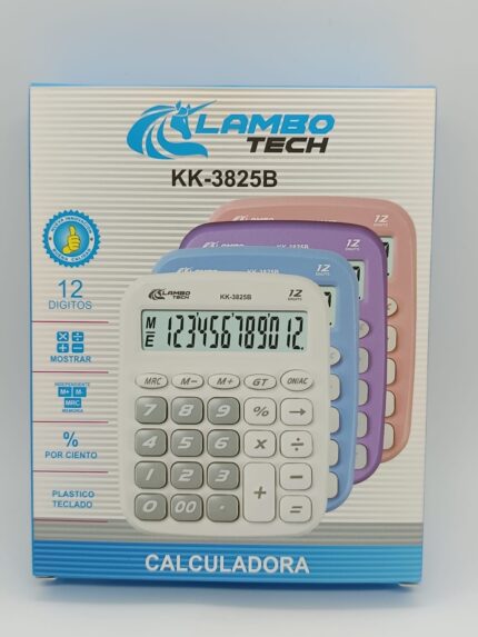 Calculadora escritorio KK-3825B 12 dígito