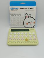 Calculadora  pastel tecla y dígito grande beerus forest