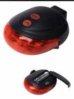 Luz led trasera bici celta 5 leds  2 láser  indicador carril - 图片 2