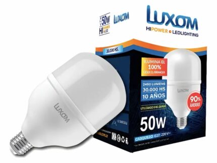 Lampara LED 50w alta potencia galponera 6500k