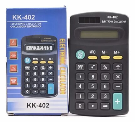 Calculadora de 8 dígito escolar oficina bolso en caja