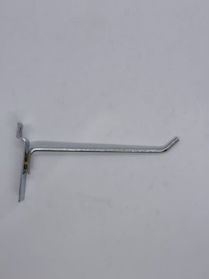 Gancho blistero cromado 15cm /panel ranurado