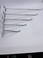 Gancho blistero cromado 20cm /panel ranurado - 图片 2