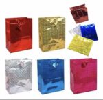 Pack X12 bolsa de regalo hologramada 34x26.5x8cm varios surtido de colores - 图片 3