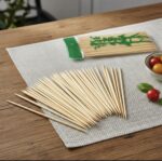 Palitos brochette madera bambú 25cm - 图片 2