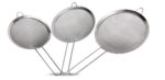 Colador cernido tamizador 24cm malla fina acero inoxidable