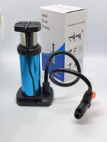Inflador de pie aluminio con picos tipo botella moto bici in - 图片 2