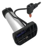 Inflador de pie aluminio con picos tipo botella moto bici in - 图片 4