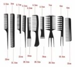 Juego de peines peluquería profesional set de 10 unidades - 图片 4