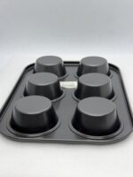 Molde  antiadherente muffins cupcakes X 6 fuente repostería - 图片 2