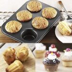 Molde  antiadherente muffins cupcakes X 6 fuente repostería - 图片 3