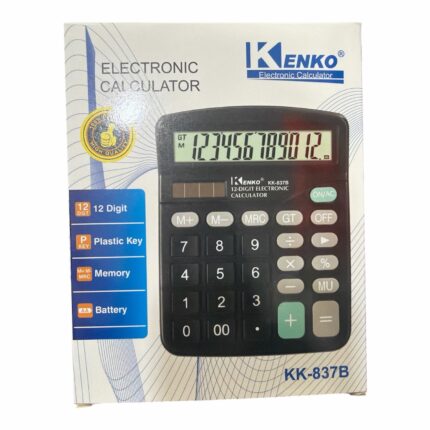 Calculadora K-837b 12 dígito