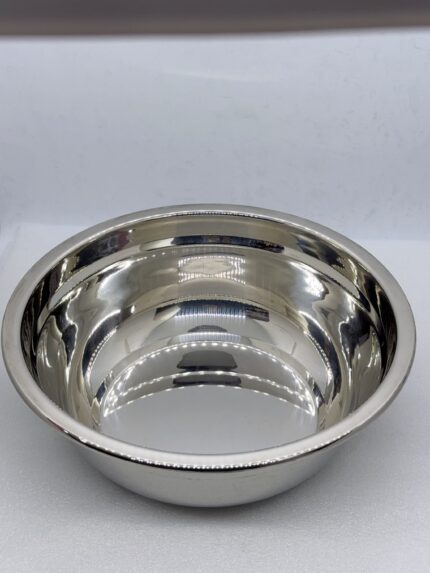 Bowl Batidor Ensaladera Acero Inoxidable Repostería Reforzad 24cmø Externo 22cmø Interno H8cm