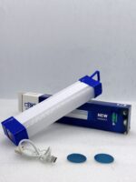Tubo Led Emergencia 20W Alta Potencia Recargable Usb 17 Cm