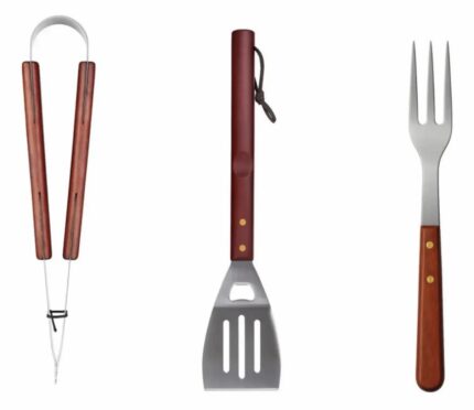 Juego Set Parrillero Asador Asado Tenedo