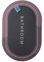 Alfombra Ovalada Antideslizante Super Absorbente - WELCOME - 图片 2