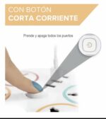Zapatilla Prolongador 6 Tomas Universales 4 Usb Con Cable - 图片 4