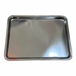 Fuentón Asadera Bandeja Rectangular Acero Inox.45 X 35 X 2 cm