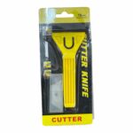 Cutter Cuter Rasqueta Espatula Vidrio Pintura Con Repuesto