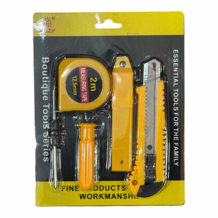 Set De Cuchillos Multiusos Con Cinta Métrica Y Destornillado