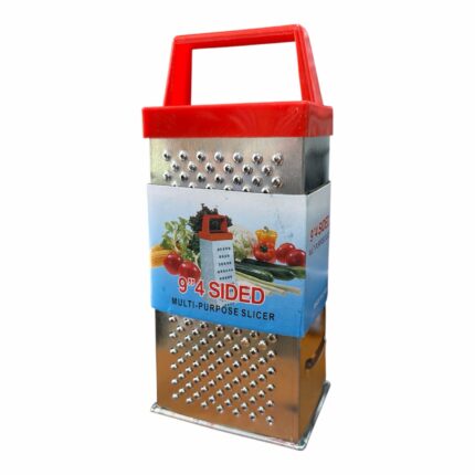 Rallador Multiuso 4 Caras Acero Inoxidable Queso Cocina