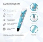 Lápiz 3d +base De Apoyo+ Fuente De Alimentacion + 5 Filament - 图片 2
