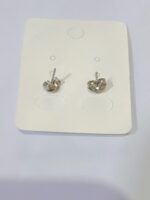Pack X 12 pares Aros De Strass De Acero Quirúrgico color plateado - 图片 2