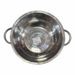 Colador Colapasta Fideos Acero Inoxidable Con Asas 25 Cm
