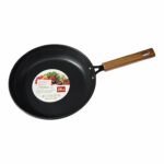 Sartén De Hierro Con Mango De Madera 28 CM